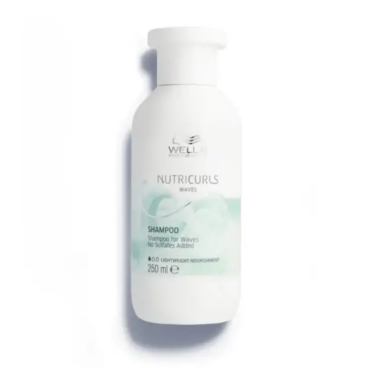 WELLA WELLA - NUTRICURLS | WAVES Shampooing pour les Ondulations Sans Sulfate