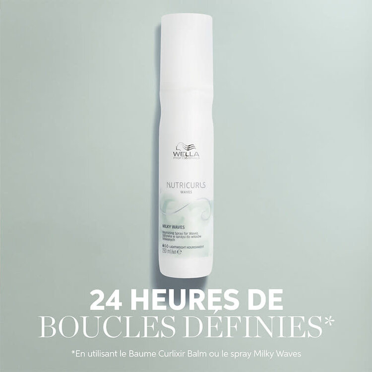 WELLA WELLA - NUTRICURLS | WAVES . MILKY WAVES Vaporisateur Nourrissant Pour Les Ondulations 150ml (5 oz)