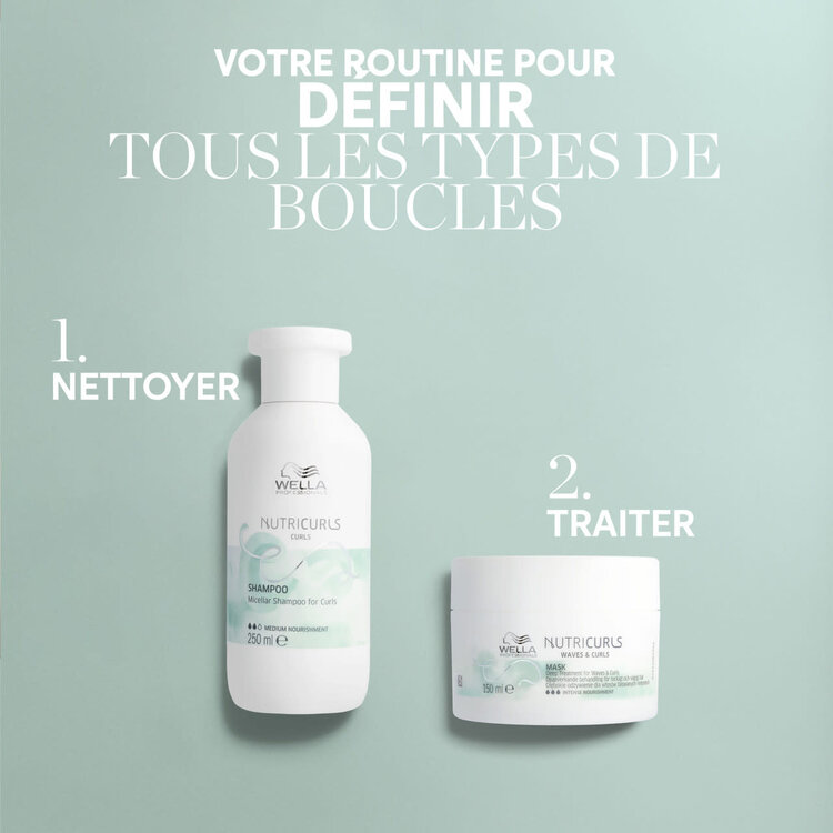 WELLA WELLA - NUTRICURLS | WAVES & CURLS Masque Soin en Profondeur