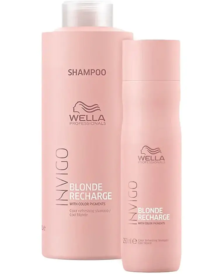 WELLA WELLA - INVIGO | BLONDE RECHARGE Shampooing Ravive-Couleur Blond Froid