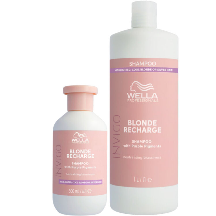 WELLA WELLA - INVIGO | BLONDE RECHARGE Shampooing Ravive-Couleur Blond Froid