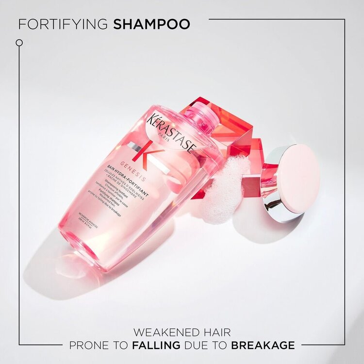 KÉRASTASE Genesis | Bain Hydra-Fortifiant – Strengthening Cleanse for Fine, Weakened Hair