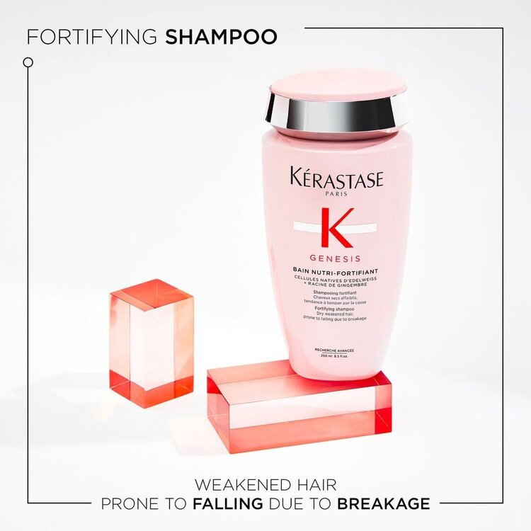 KÉRASTASE Genesis | Bain Nutri-Fortifiant – Nettoyage fortifiant pour cheveux secs et affaiblis
