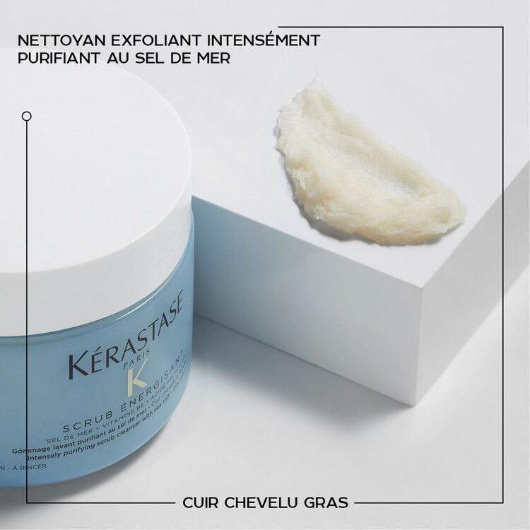 KÉRASTASE SCRUB Énergisant | Gommage Lavant Purifiant (250ml/8.5oz)