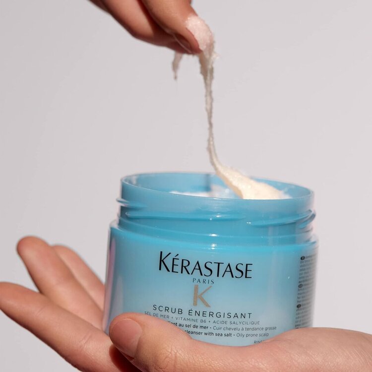 KÉRASTASE SCRUB Énergisant | Gommage Lavant Purifiant (250ml/8.5oz)