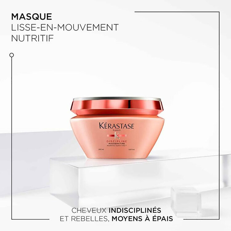 KÉRASTASE Discipline | Maskeratine – Masque lissant intense pour cheveux indisciplinés