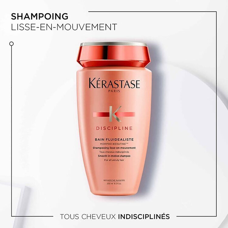 KÉRASTASE Discipline | Bain Fluidealiste – Shampooing lissant pour cheveux indisciplinés