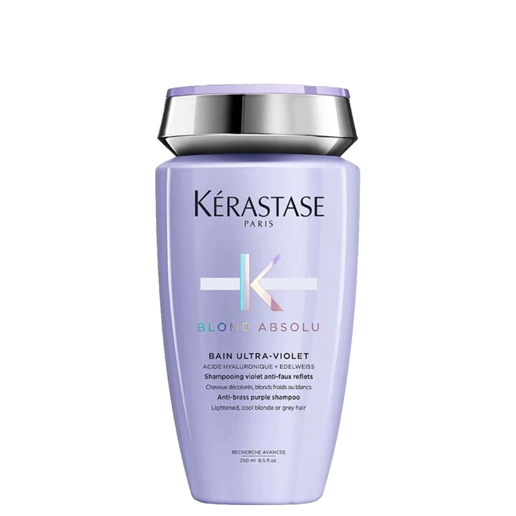 KÉRASTASE Blond Absolu | Bain Ultra-Violet – Shampooing violet anti-jaunissement pour cheveux blonds