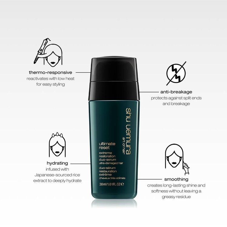 SHU UEMURA Ultimate Reset | Extreme Repair Duo-serum 30ml (1.01 oz)