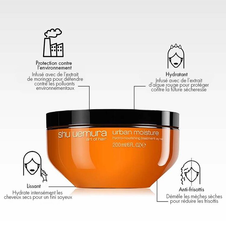 SHU UEMURA Urban Moisture | Masque Hydro-Nourrissant 200ml (6 fl. oz)