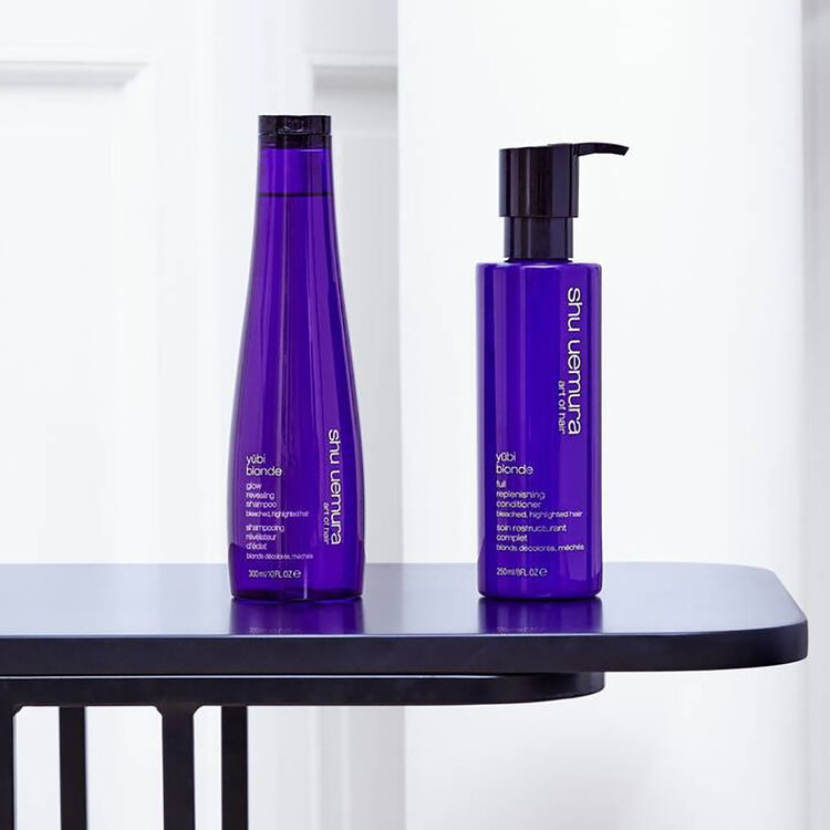 SHU UEMURA Yubi Blonde | Anti-Brass Purple Shampoo - Neutralizes Yellow Tones (300ml/10 fl. oz)