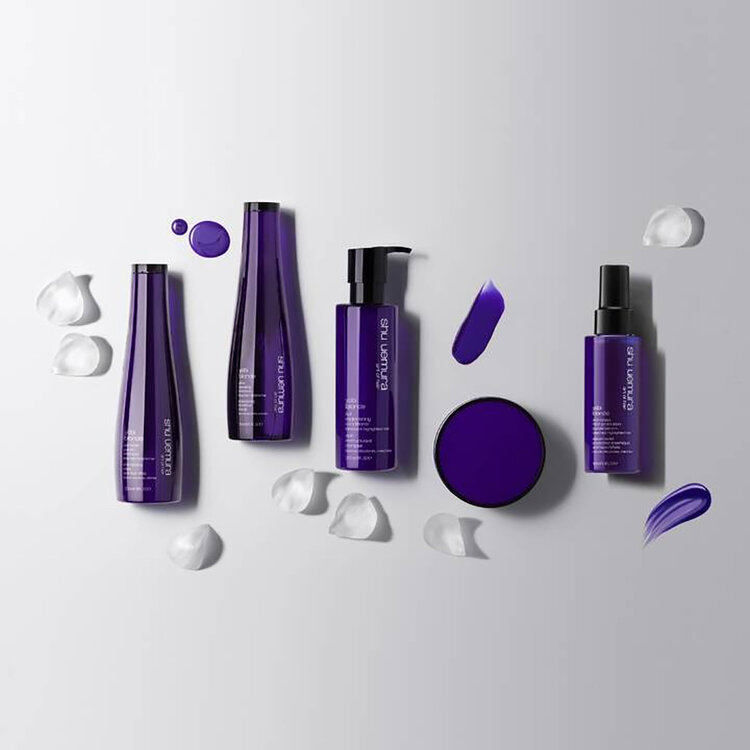 SHU UEMURA Yubi Blonde | Anti-Brass Purple Shampoo - Neutralizes Yellow Tones (300ml/10 fl. oz)
