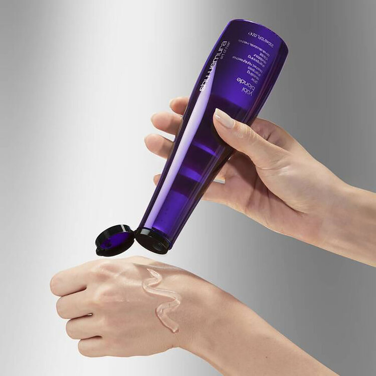 SHU UEMURA Yubi Blonde | Glow Revealing Shampoo - Enhances Blonde Radiance (300ml/10 fl. oz)