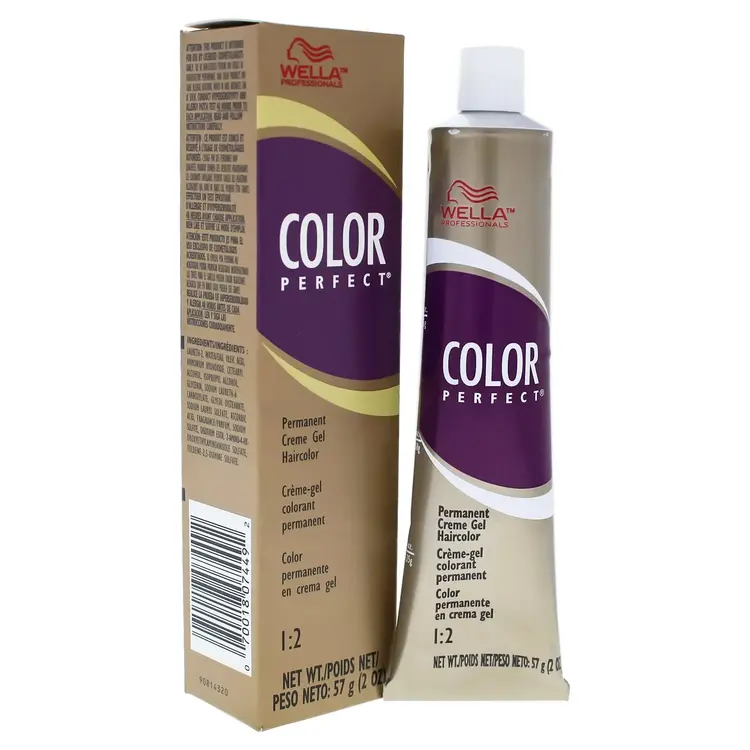 WELLA COLOR PERFECT Permanent Hair Color  Cream Gel 57g (2 oz)