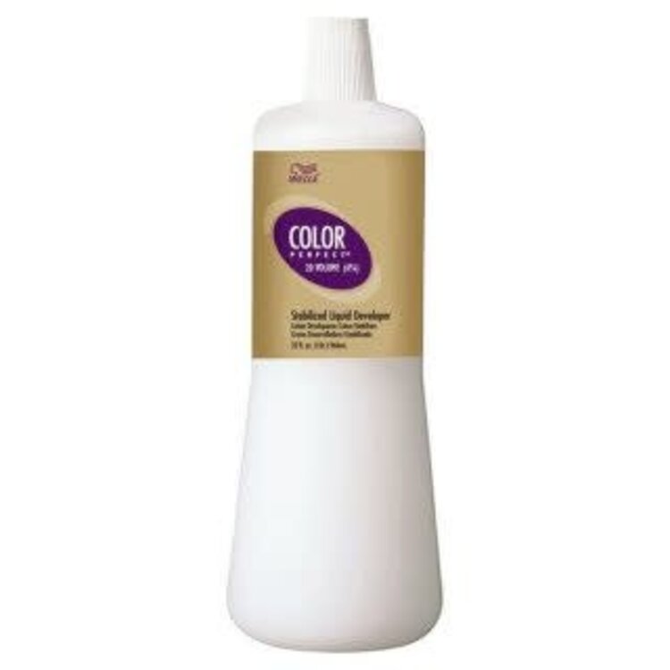 WELLA WELLA - COLOR PERFECT Développeur Liquide Stabilisé 946ml (32 oz) - 20 Volumes (6%)