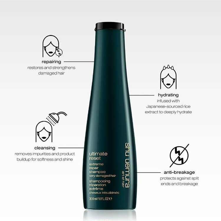 SHU UEMURA Ultimate Reset | Extreme Repair Shampoo - Repair and Strengthen
