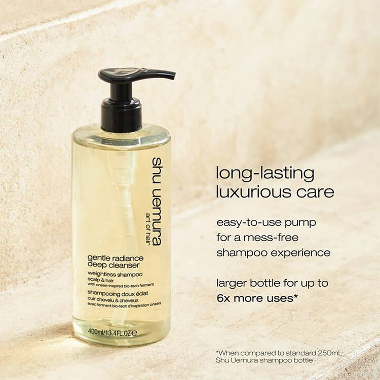 SHU UEMURA Cleansing Oil | Gentle Radiance Cleanser 400 ml (13.4 fl. oz)