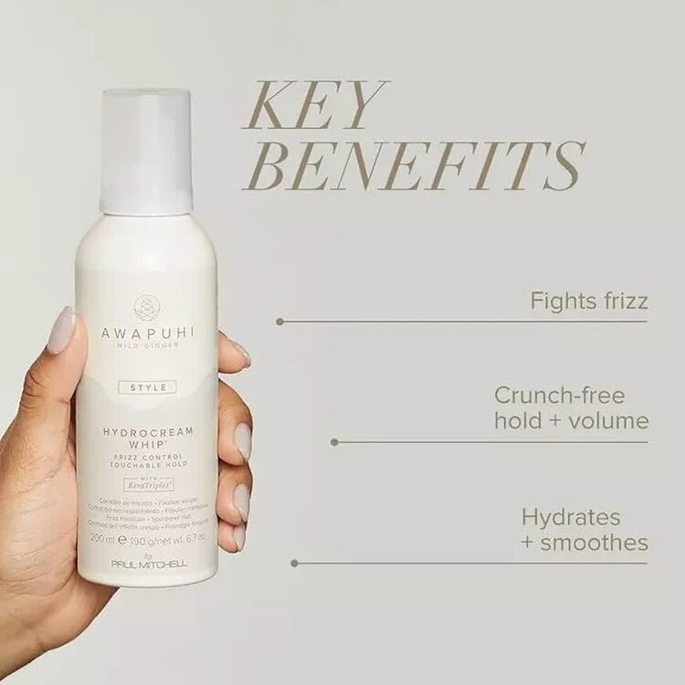AWAPUHI Wild Ginger STYLE Hydrocream Whip 200ml (6.7 oz)