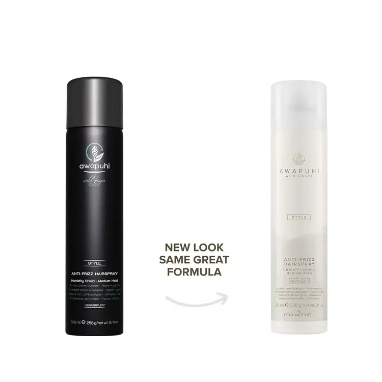 AWAPUHI Wild Ginger STYLE Anti-Frizz Hairspray 313ml (9.1 oz)