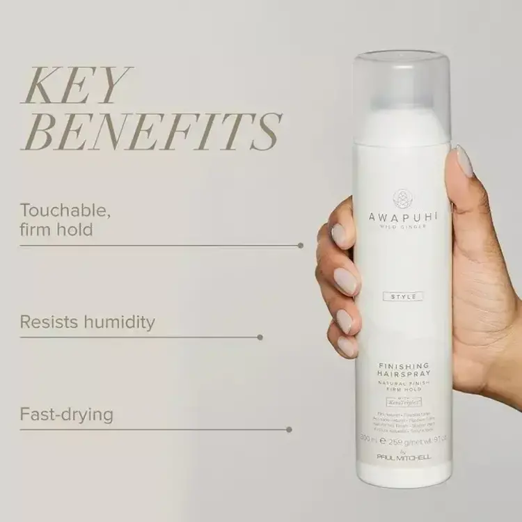 AWAPUHI Wild Ginger STYLE Finishing Hairspray 300ml (9.1 oz)
