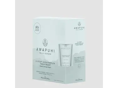 AWAPUHI Wild Ginger REPAIR 2-Step Keratriplex Treatment - Boîte de 10 Tubes/10ml (0.33 oz)
