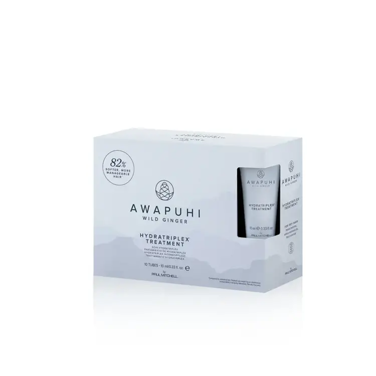 AWAPUHI Wild Ginger HYDRATE Hydratriplex Treatment - Boîte de 10 Tubes/10ml (0.33 oz)