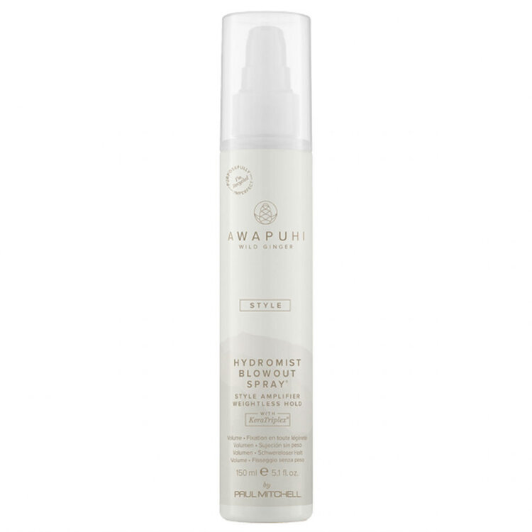 AWAPUHI Wild Ginger STYLE Hydromist Blowout Spray 150ml (5.1 oz)