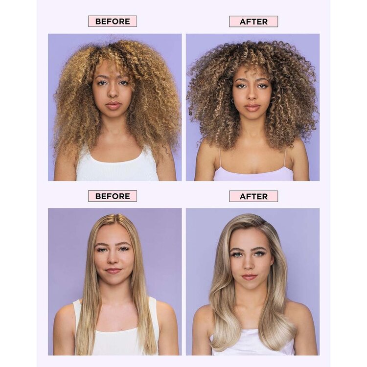 DESIGN.ME Fab.Me | Strengthening Purple Shampoo 250 ml (8.5 fl. oz) – Tones Brass and Fortifies Blonde and Highlighted Hair