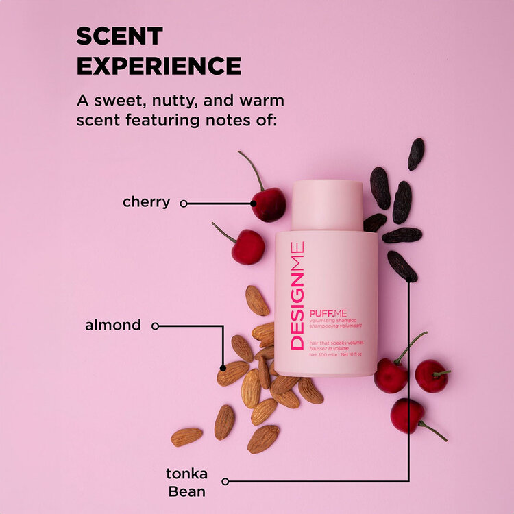 DESIGN.ME Puff.Me | Volumizing Shampoo – Gentle Cleanse With Instant Root Lift and Airy Body