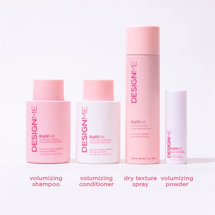 DESIGN.ME Puff.Me | Poudre Volumisante Légère 9.1 g (0.32 oz) – Volume Aérien et Texture Légère en Racines