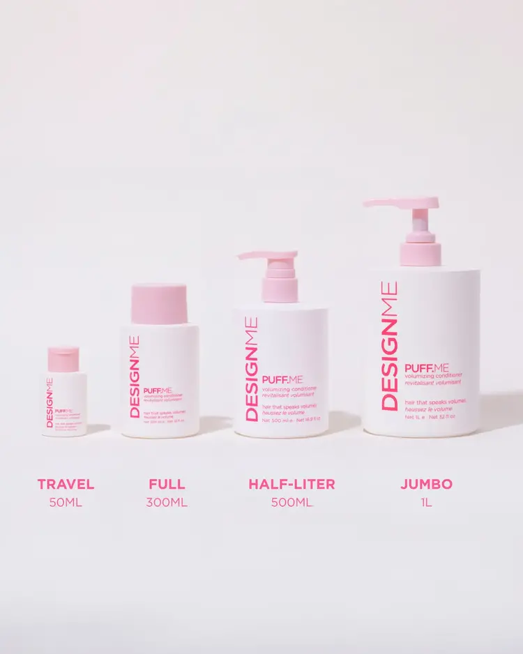 DESIGN.ME Puff.Me | Revitalisant Volumisant – Démêle, Hydrate et Donne du Corps Sans Alourdir