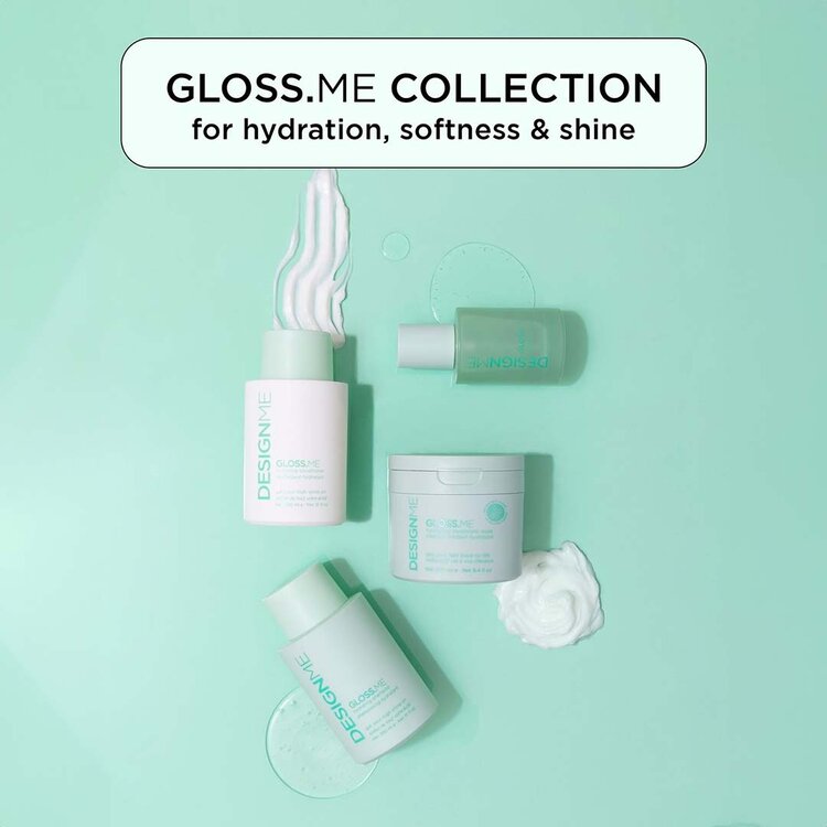 DESIGN.ME Gloss.Me | Hydrating Shampoo – Gentle Cleanse, Shine and Softness for Dry or Dull Hair