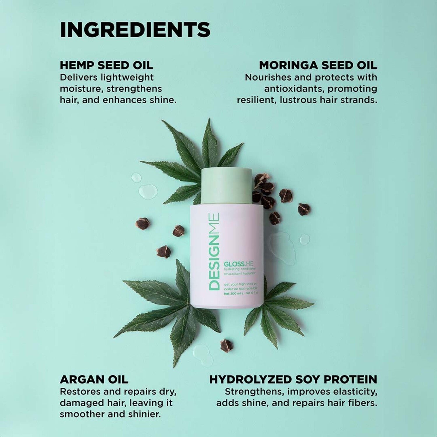 Design.Me Gloss.Me Hydrating Conditioner - Intense Hydration and