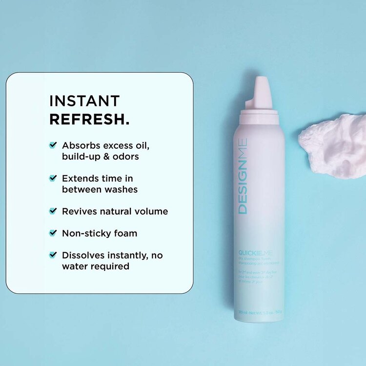 DESIGN.ME Quickie.Me | ***Dry Shampoo Foam 189ml (5.3 oz)