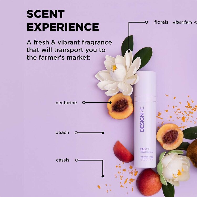 DESIGN.ME Fab.Me | Traitement Sans Rinçage – Démêle, Protège et Lisse en un Seul Geste