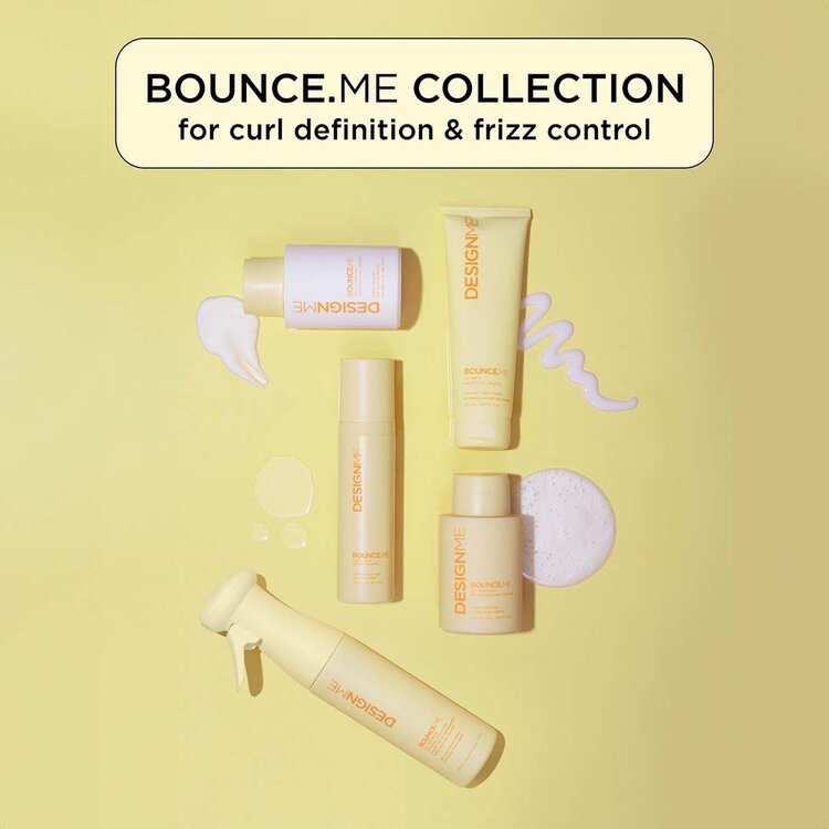 DESIGN.ME Bounce.Me | Brume Infinie Rehausseur de Boucles (250 ml / 8.5 oz) – Ravive, Redéfinit et Hydrate les Boucles Entre Deux Lavages