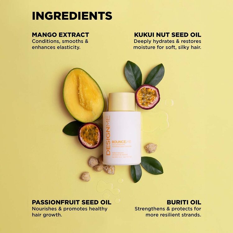 DESIGN.ME Bounce.Me | Curl Conditioner – Detangles, Hydrates and Defines Without Weighing Down