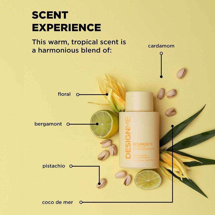 DESIGN.ME Bounce.Me | Curl Shampoo – Gentle Cleanse, Hydration and Frizz Control for Defined Curls