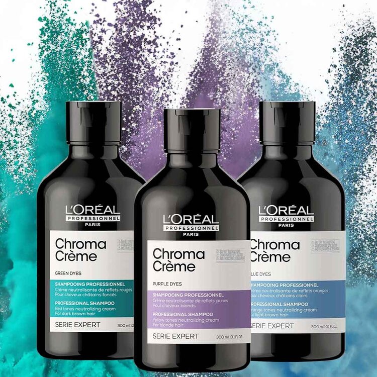 L'ORÉAL PROFESSIONNEL Serie Expert | Chroma Crème | ***Shampooing  Bleu
