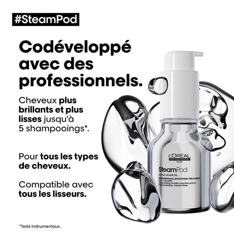 L'ORÉAL PROFESSIONNEL Steampod | 3-in-1 Smoothing Treatment 50ml (1.6 fl. oz)