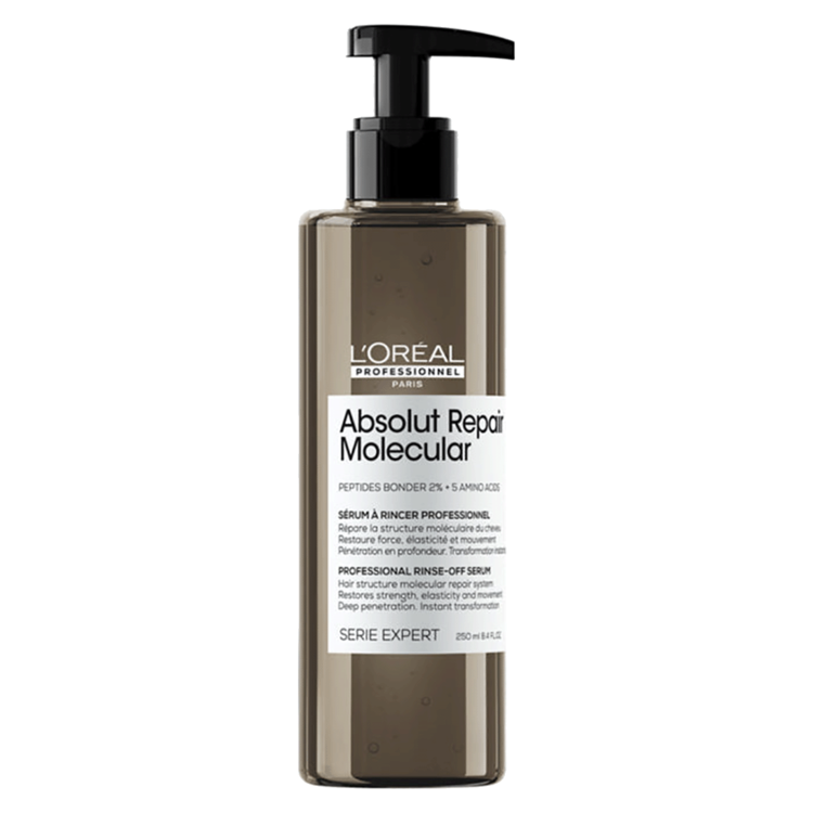 L'ORÉAL PROFESSIONNEL Serie Expert | Absolut Repair Molecular | Rinse-Off Serum 250 ml (8.4 fl. oz)