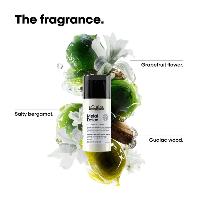 L'ORÉAL PROFESSIONNEL Serie Expert | Metal Detox | Crème Haute Protection 100ml (3.4 fl. oz)