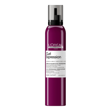 L'ORÉAL PROFESSIONNEL Serie Expert | Curl Expression | Crème-de-Mousse 10-En-1 (250ml / 8.4 fl. oz)