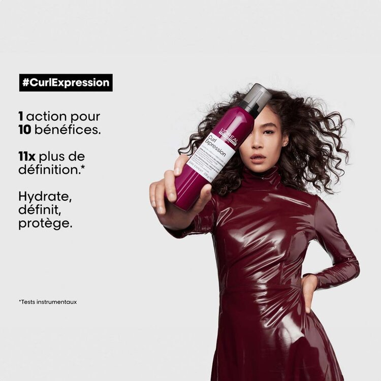 L'ORÉAL PROFESSIONNEL Serie Expert | Curl Expression | 10-In-1 Cream in Mousse 250ml (8.4 fl. oz)