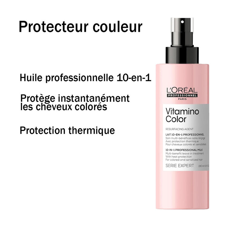 L'ORÉAL PROFESSIONNEL Serie Expert | Vitamino Color | Lait 10-en-1 190ml (6.4 fl. oz)