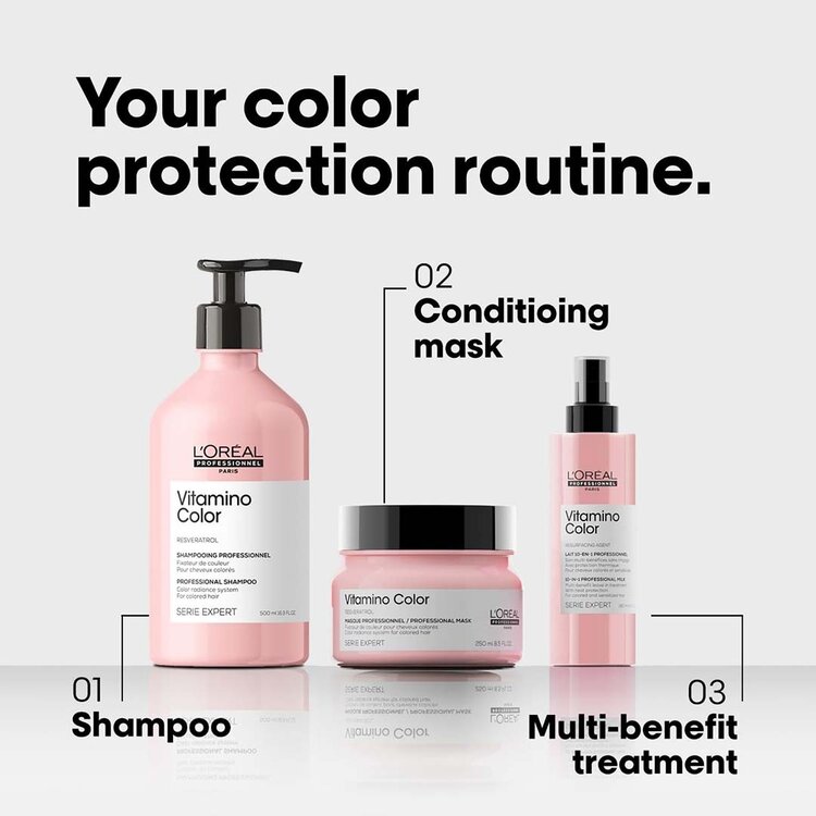 L'ORÉAL PROFESSIONNEL Serie Expert | Vitamino Color | Lait 10-en-1 190ml (6.4 fl. oz)