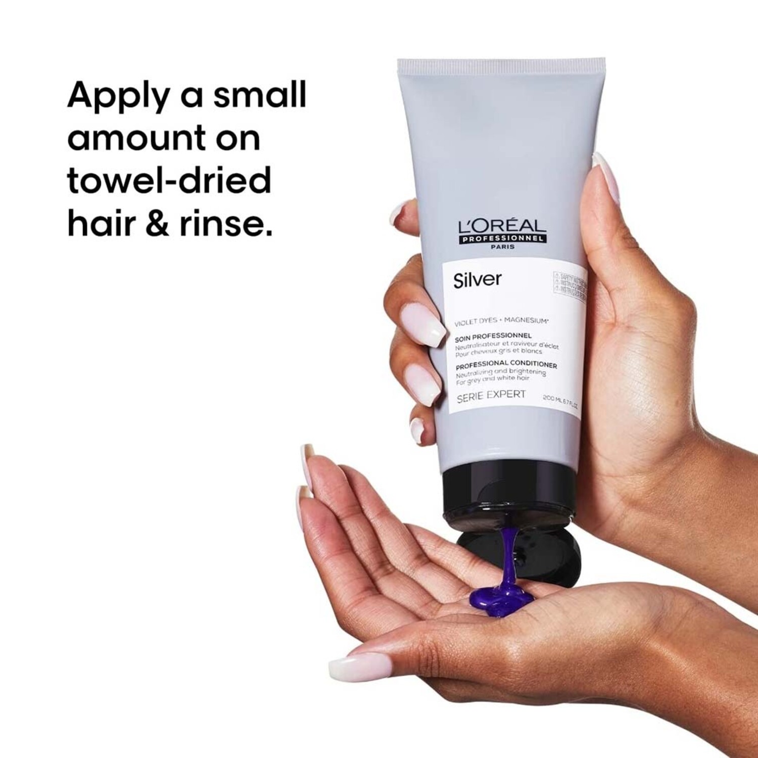 L'Orel Professionnel Serie Expert - Silver Violet Dyes Mgnesium