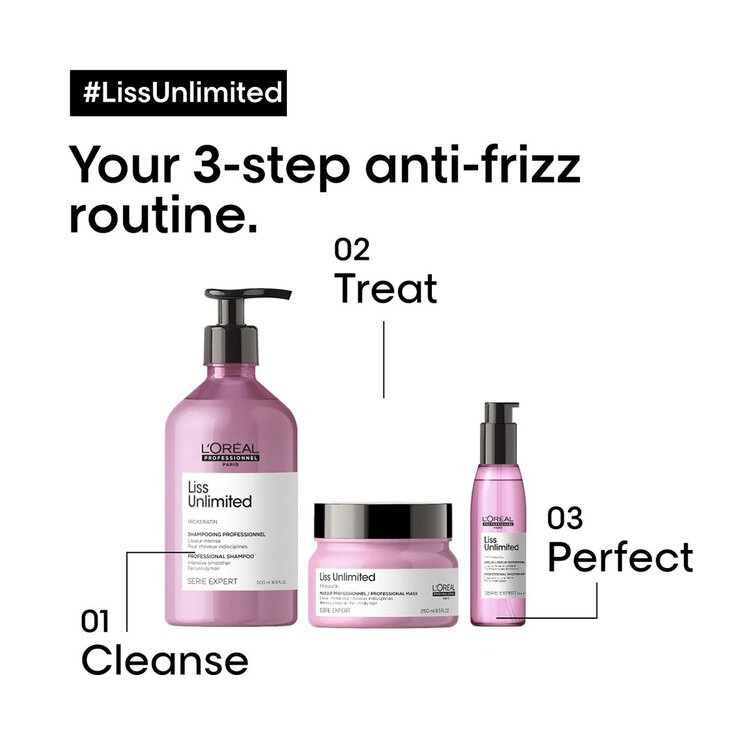L'ORÉAL PROFESSIONNEL Serie Expert | Liss Unlimited | Sérum Lisseur 125ml (4.2 fl. oz)