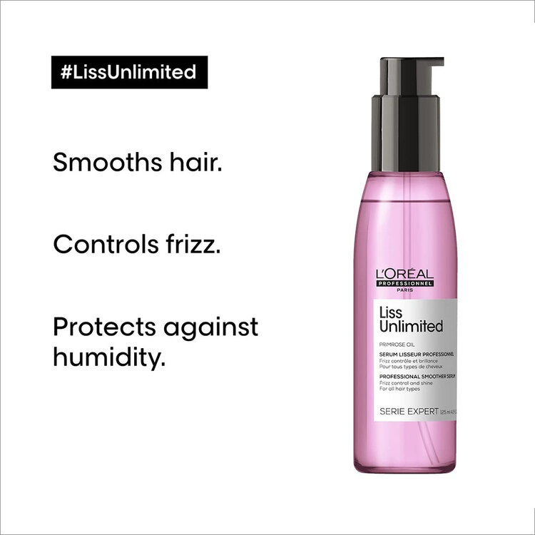 L'ORÉAL PROFESSIONNEL Serie Expert | Liss Unlimited | Sérum Lisseur 125ml (4.2 fl. oz)