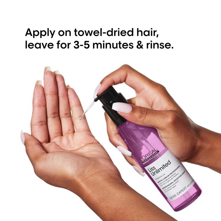 L'ORÉAL PROFESSIONNEL Serie Expert | Liss Unlimited | Sérum Lisseur 125ml (4.2 fl. oz)